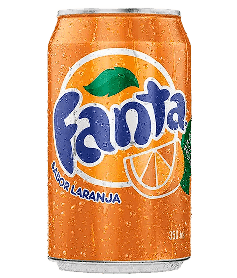 Fanta Laranja Lata 350 ml